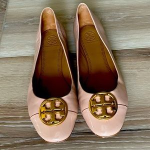 Tory Burch Logo Ballet Flats